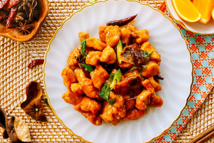 Цыпленок в апельсиновом соусе: вкусовой восторг