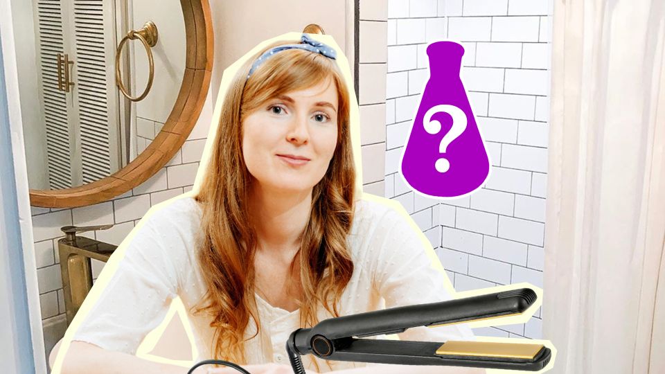 Утюжок для волос очистите только так: и нагар, и лак улетучатся моментально