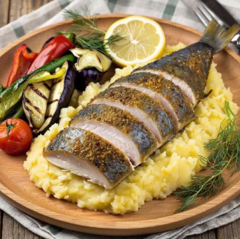 Запеченная скумбрия со сметаной и горчицей: вкус, который запомнится
