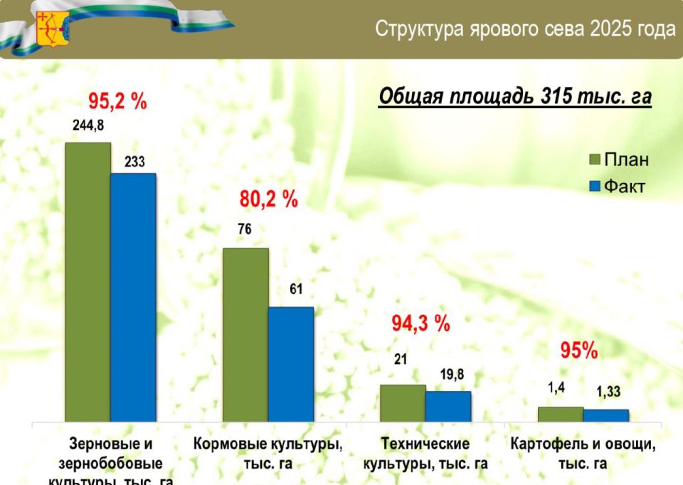 Из доклада заместителя председателя правительства Кировской области Юрия Терешкова
