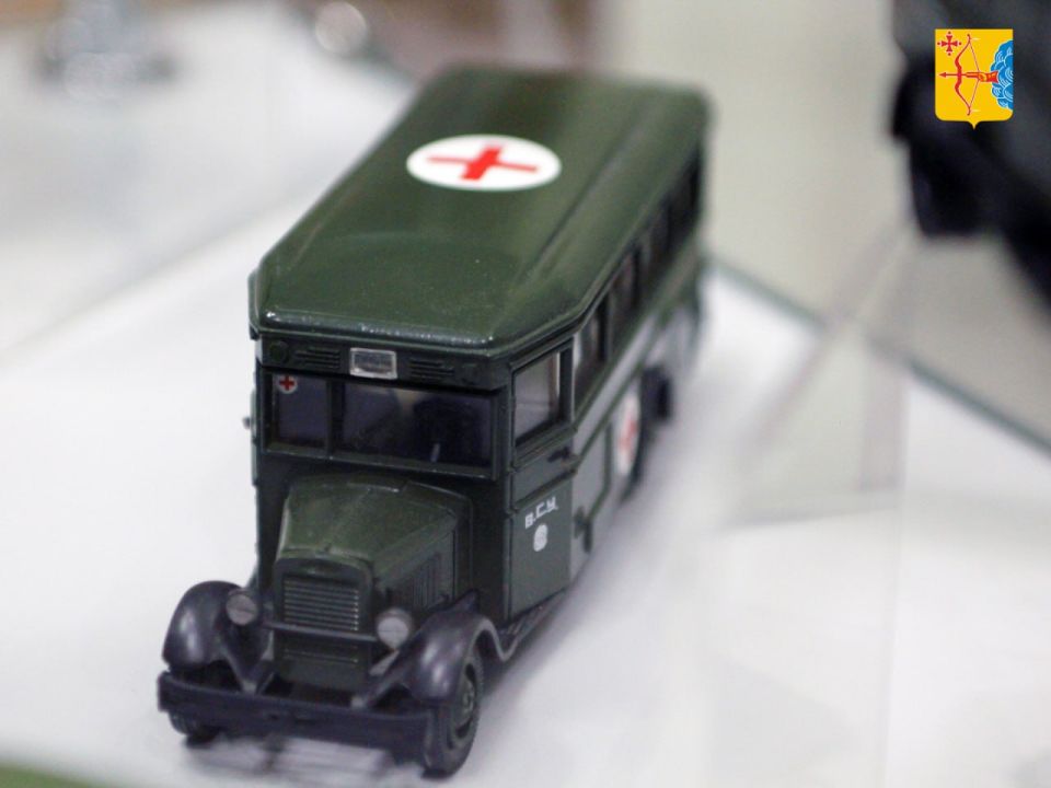 В кировском Музее воинской славы открылась выставка «Боевая техника в миниатюре»