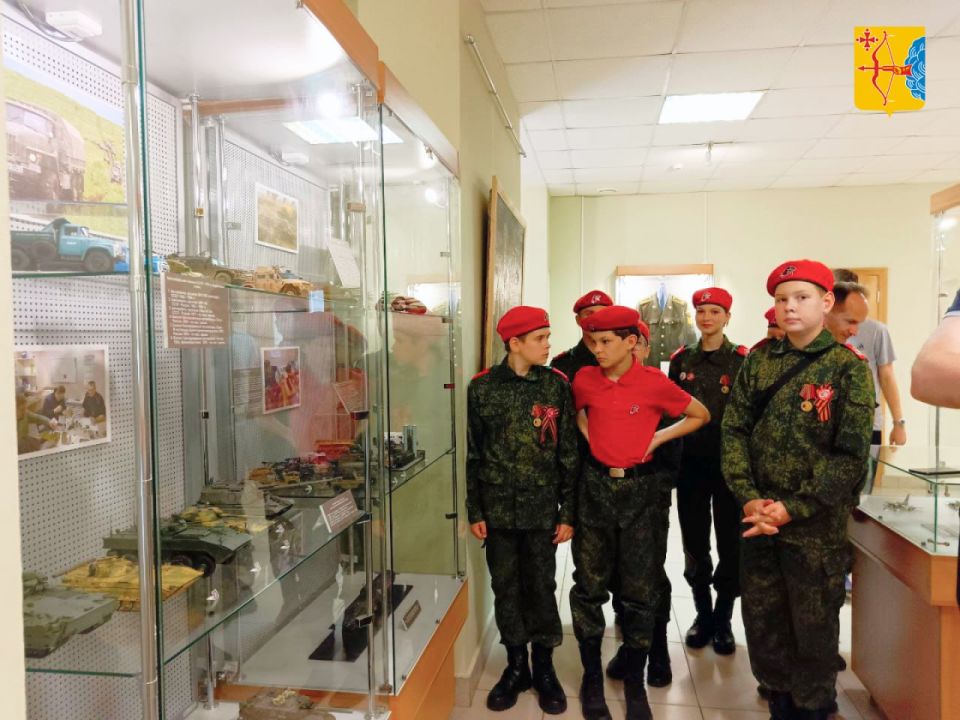 В кировском Музее воинской славы открылась выставка «Боевая техника в миниатюре»