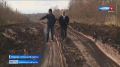 В Кирово-Чепецком районе большегрузы сделали практически непроезжей дорогу "Исуповская - Вяз"