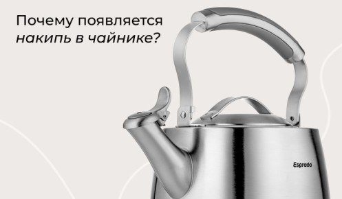 Накипь в чайнике: откуда она берется и как с ней справиться?