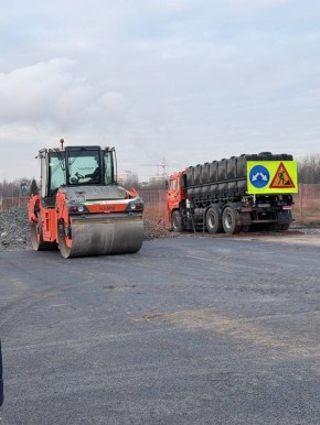 В микрорайоне Урванцево города Кирова активно ведется строительство новой улицы Анжелия Михеева