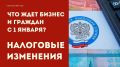 Налоги 2026: что ждет бизнес и граждан с 1 января?