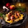 Нежный кролик, запеченный с яблоками и вином: как создать кулинарный шедевр