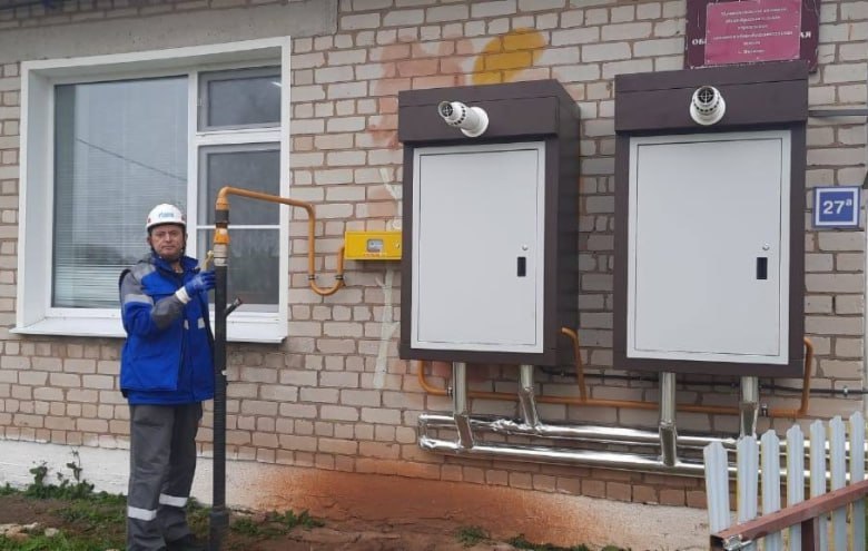 В селе Волково Слободского района подключили к сетям газоснабжения школу и детский сад
