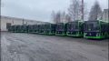 В кировское АТП поступило 27 зеленых автобусов