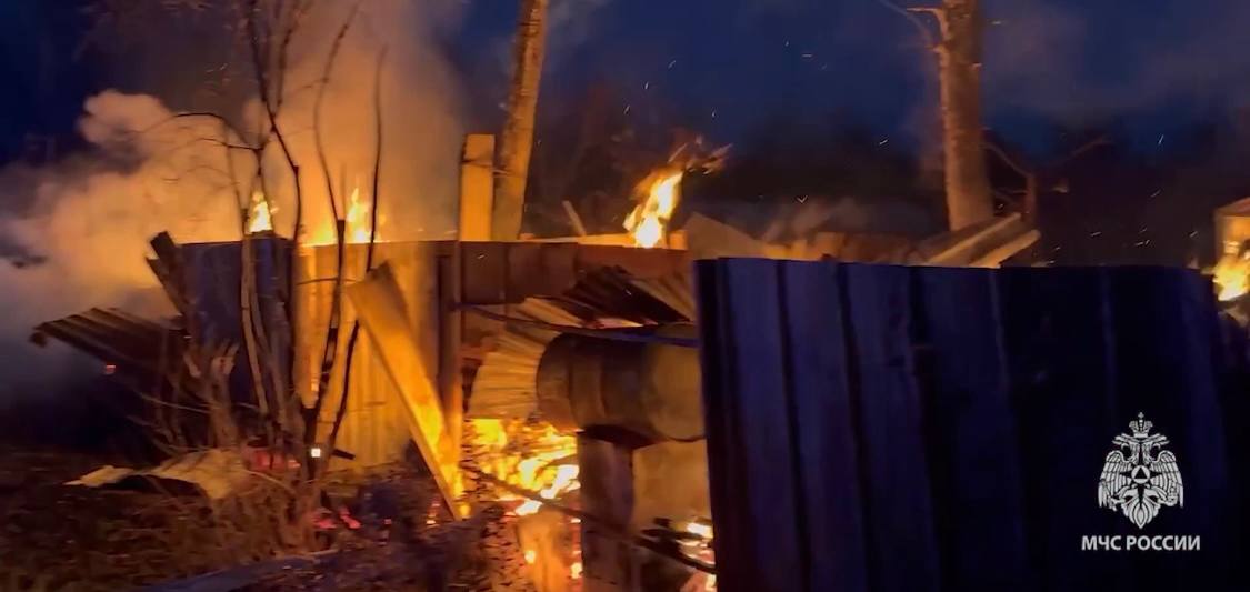 В Кировской области отмечен рост числа дачных пожаров