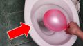 Уникальный способ очистки унитаза: как воздушный шарик может решить проблему с налетом и запахом