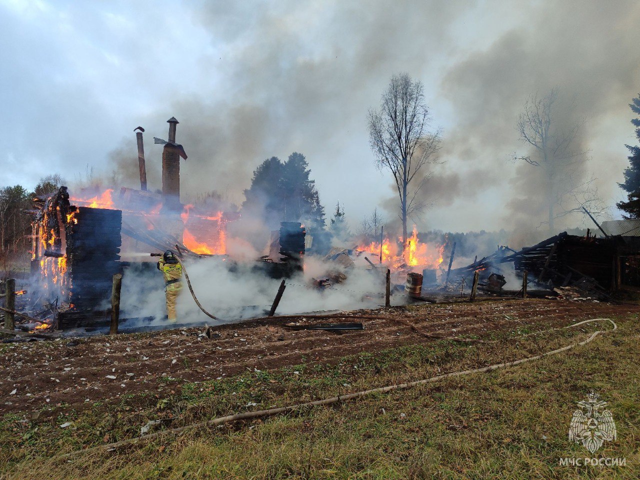 В Свечинском районе в результате пожара погиб мужчина В Свечинском районе в результате пожара погиб мужчина