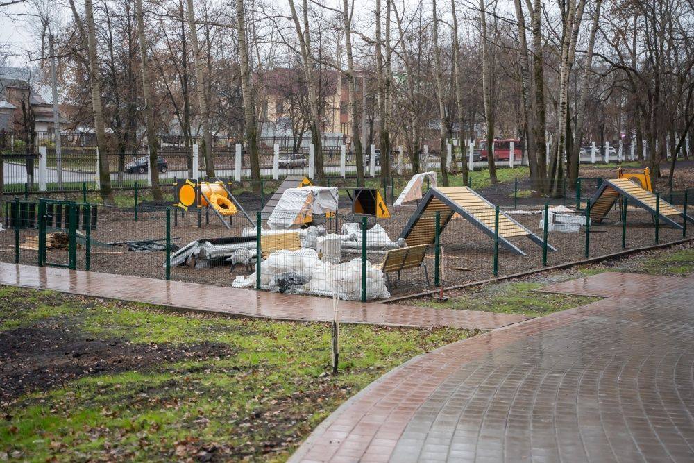 В парке имени Кирова завершается благоустройство В парке имени Кирова завершается благоустройство