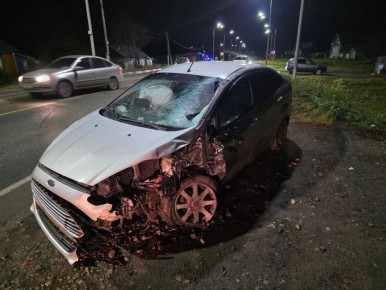 По факту ДТП в Слободском районе сотрудники полиции проводят проверку