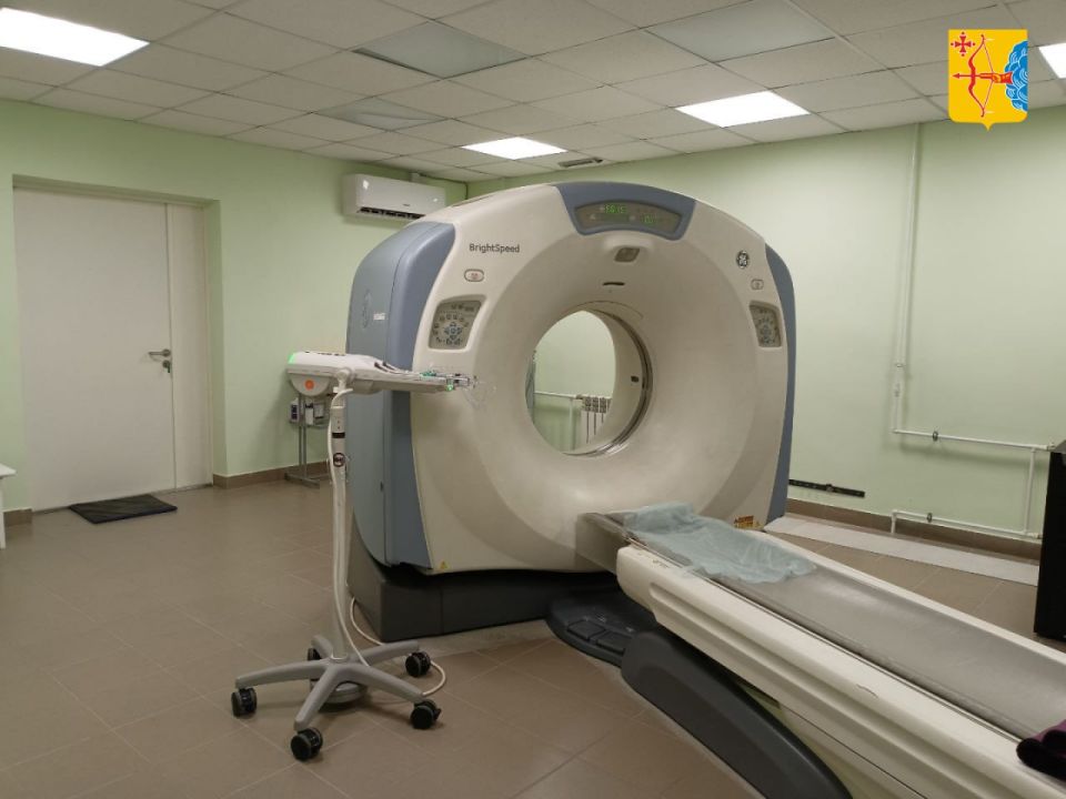 В Омутнинской центральной районной больнице начал работать новый компьютерный томограф В Омутнинской центральной районной больнице начал работать новый компьютерный томограф