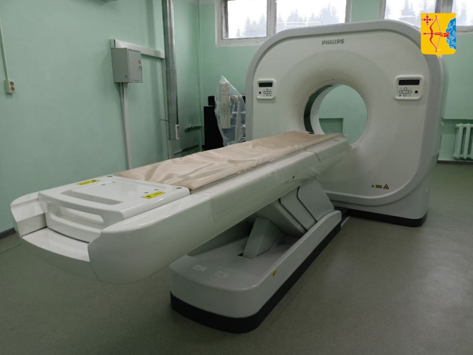 В Омутнинской центральной районной больнице начал работать новый компьютерный томограф