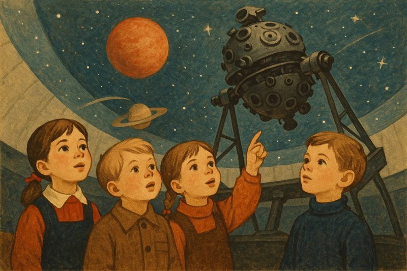 Секреты «звёздного неба» кировского планетария