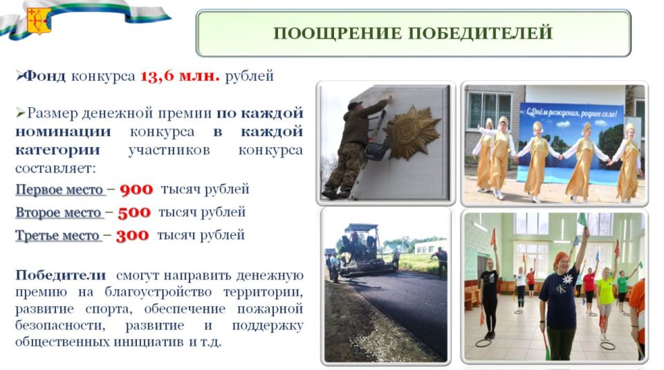 Победители в номинации «Безопасное село» Победители в номинации «Безопасное село»