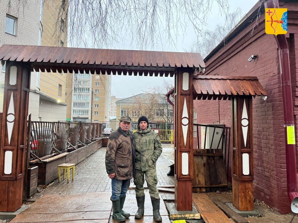 У музея А.С. Грина в Кирове появятся новые резные ворота из дерева