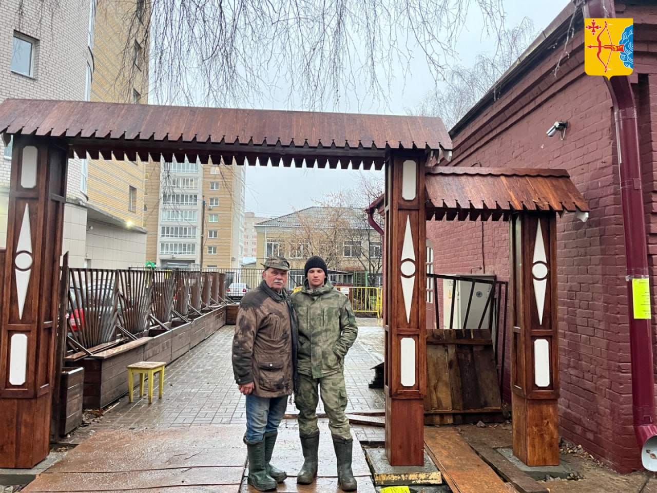 У музея А.С. Грина в Кирове появятся новые резные ворота из дерева