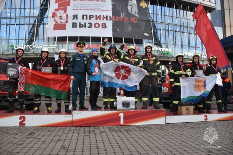 Команда из Кировской области завоевала бронзу на международных соревнованиях пожарных