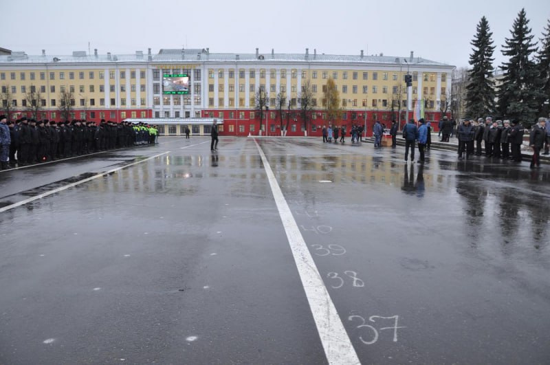 Анонс: в Кирове пройдет гарнизонный инструктаж сил правопорядка