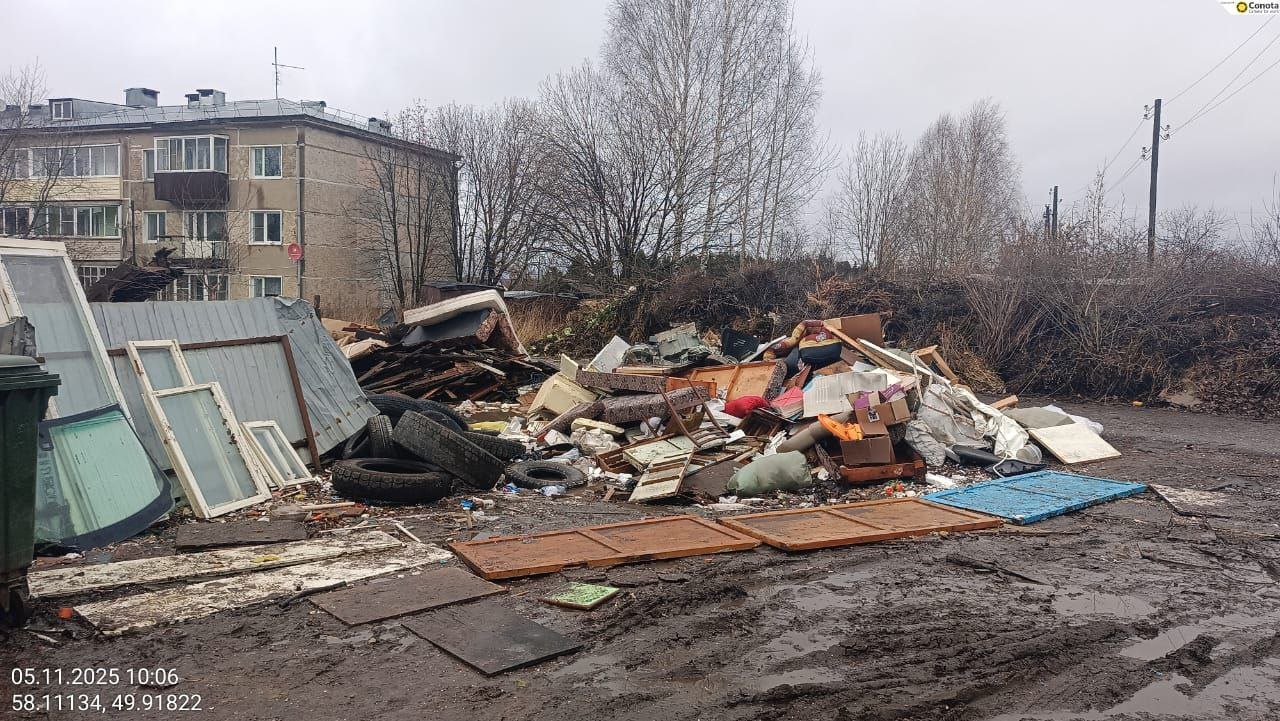 Региональный оператор оперативно устранил свалку в Кумёнах