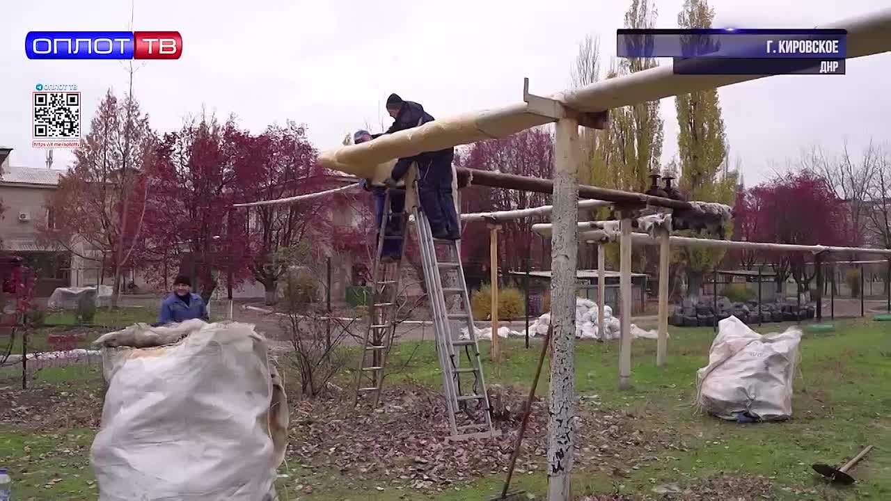 Специалисты из Владимира проводят ремонтно-восстановительные работы в городе Кировское