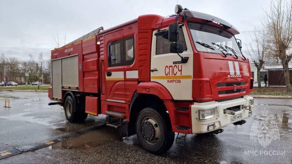 #НашиДежурныеСутки. 08 ноября* пожарно-спасательные подразделения Кировской области реагировали на: 4 техногенных пожара, в том числе: