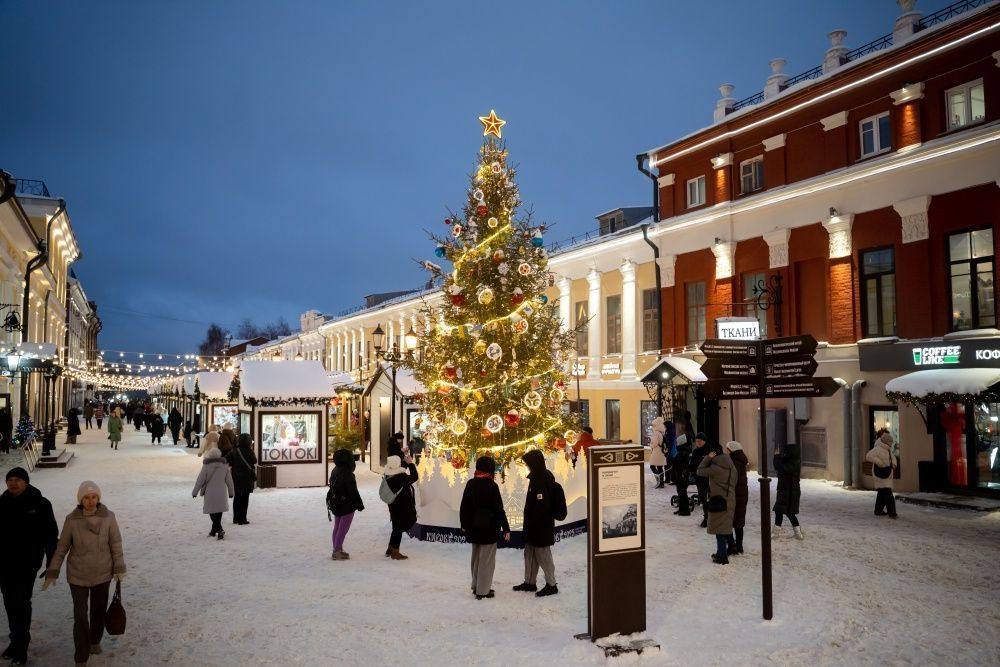 Оформление Спасской к Новому году стартует 1 декабря