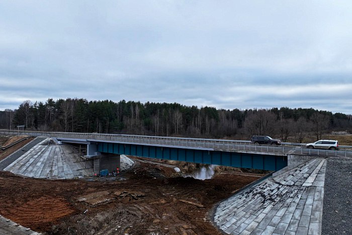 Мост через Кокшагу в Кировской области открыт после капремонта