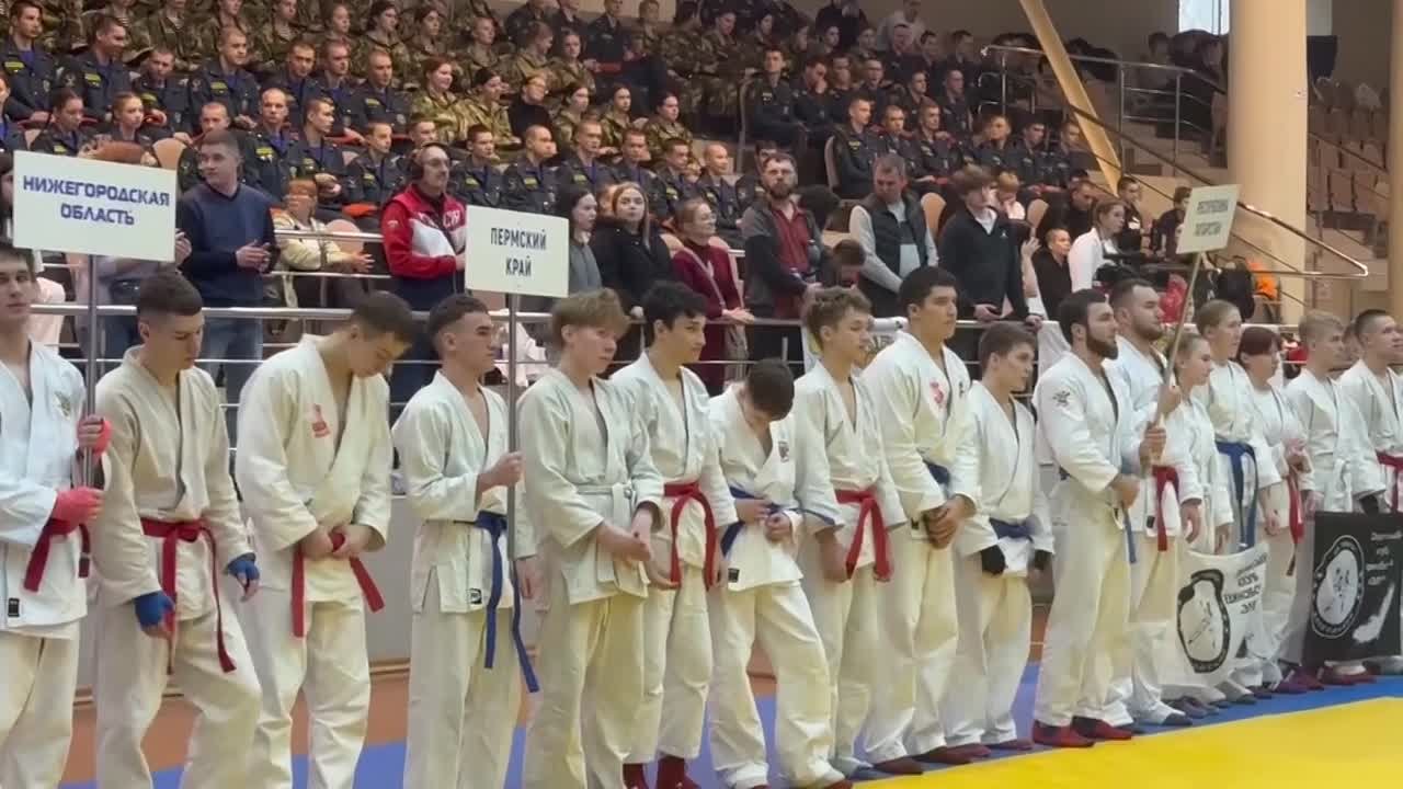 В Кирове сегодня проходят Всероссийские соревнования по рукопашному бою на призы общества Динамо