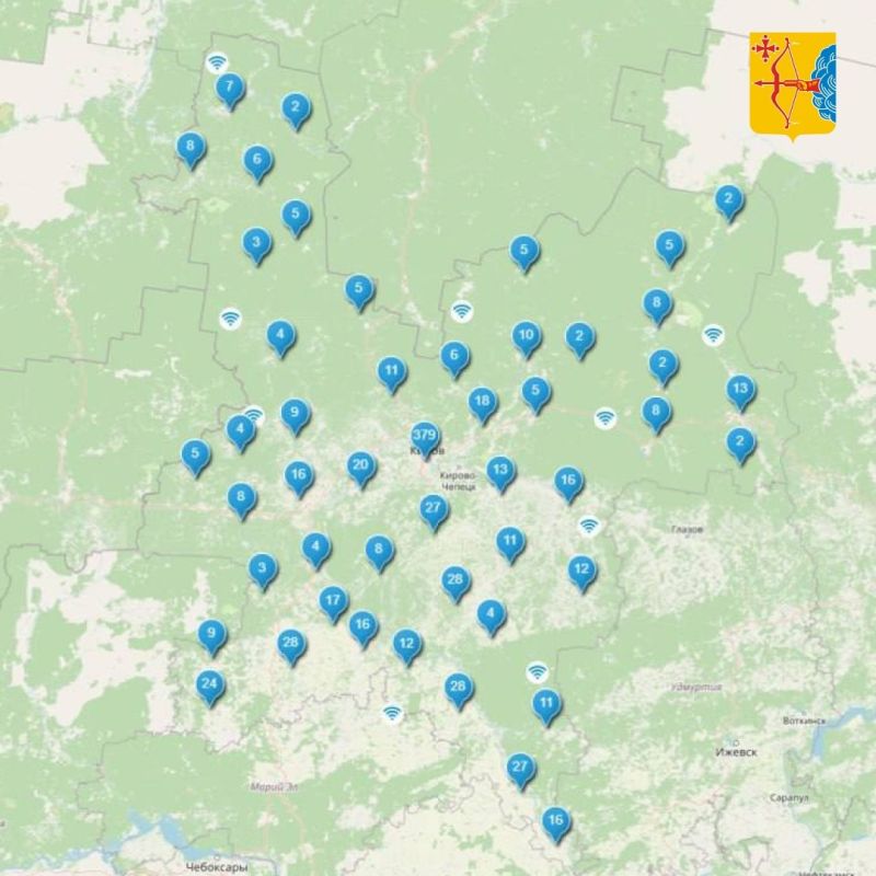 В Кирове планируется установить еще 33 бесплатные точки Wi-Fi