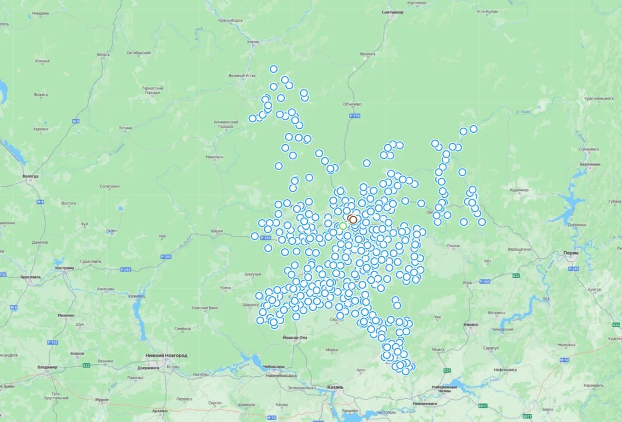 Карта бесплатного Wi-Fi: 901 точка доступа доступна жителям Кировской области