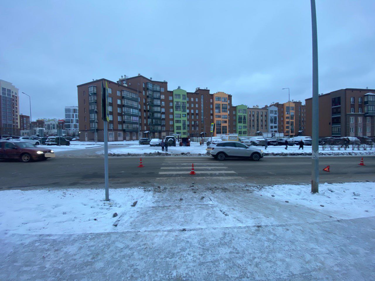 Ребёнка сбили на пешеходном переходе в Кирове