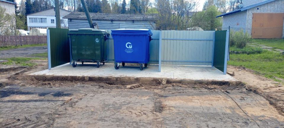 В Кировской области планируется создать еще 310 контейнерных площадок до конца 2025 года