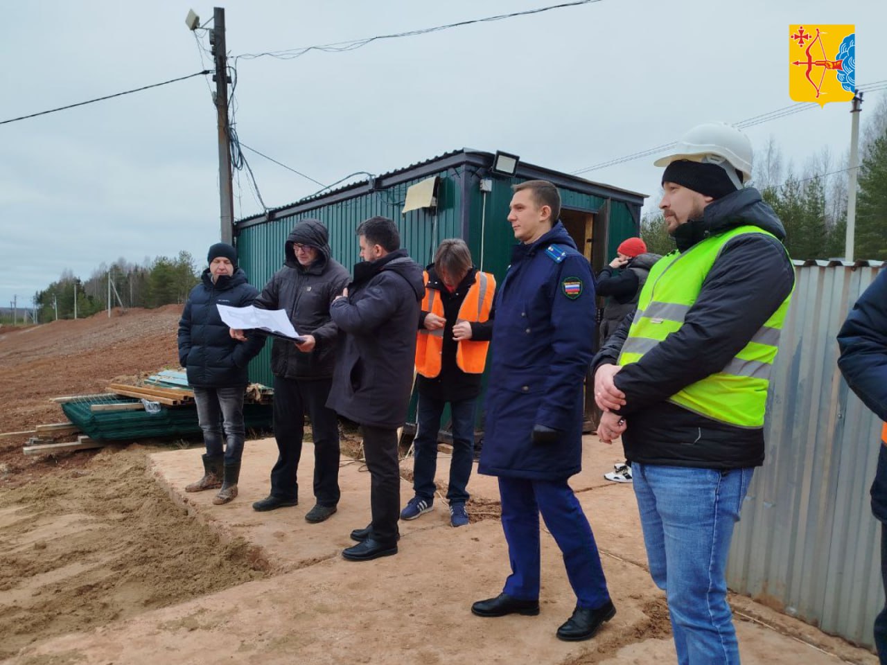 В Слободском районе Кировской области продолжается строительство самого крупного в регионе объекта по сортировке и переработке твердых коммунальных отходов КПО «Центральный»