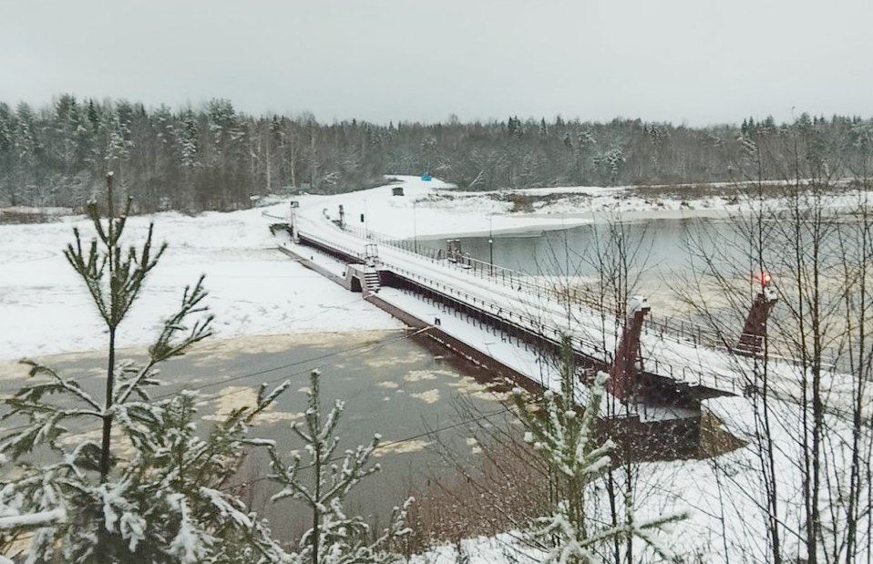 Первая шуга появилась на р. Луза в Лузском районе Кировской области