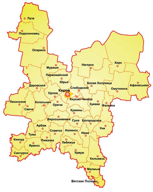 В области не останется районов