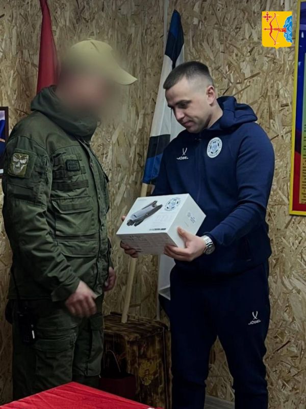 ФК «Динамо» передал квадрокоптер кировским военнослужащим в зоне СВО