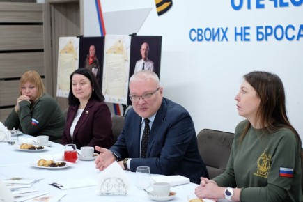 Александр Соколов: Сегодня свое трехлетие отмечает Комитет семей воинов Отечества