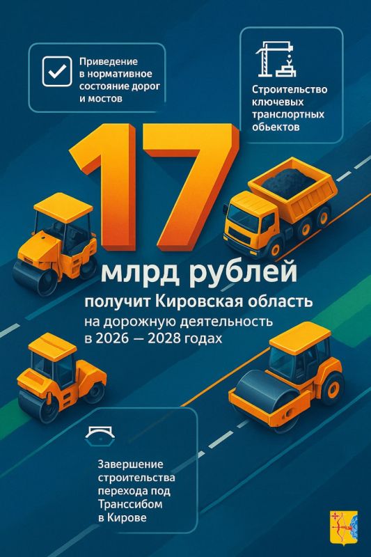 Кировская область получит из федерального бюджета рекордное финансирование на ремонт дорог в рамках нацпроекта «Инфраструктура для жизни»