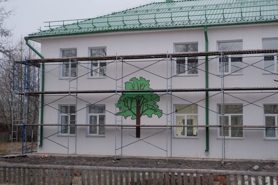 В Оричевском округе по нацпроекту «Семья» ремонтируют детский сад и музыкальную школу