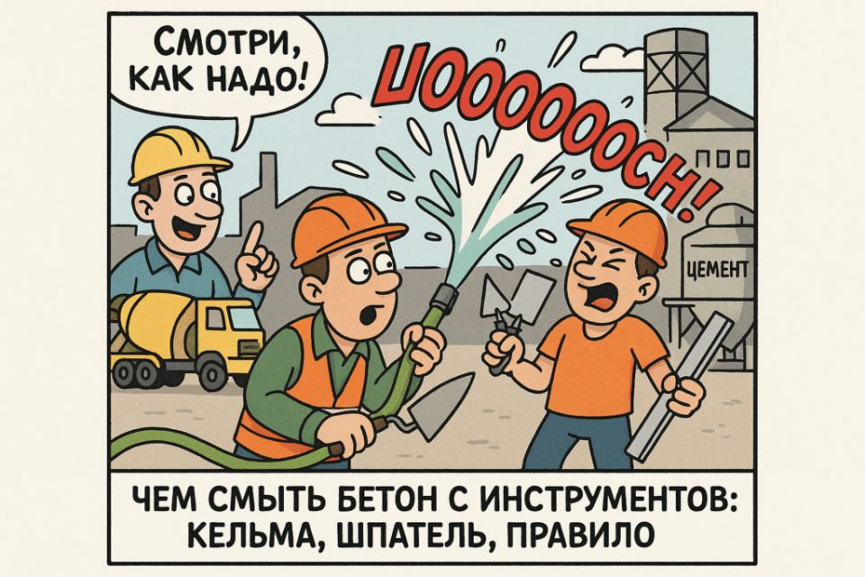 Как избавиться от цемента на инструментах: советы по очистке