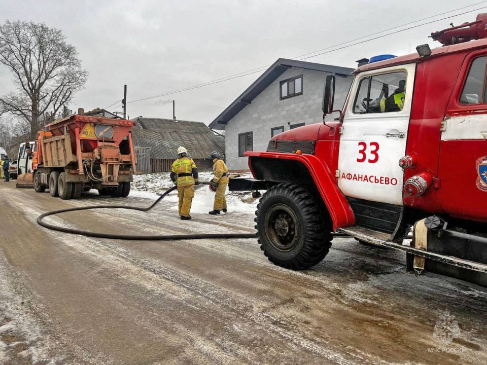 #БудниМЧС. В Афанасьево прошли учения по ликвидации последствий ДТП