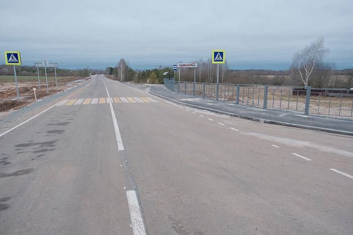 В Оричевском районе заасфальтировали дорогу в Рай