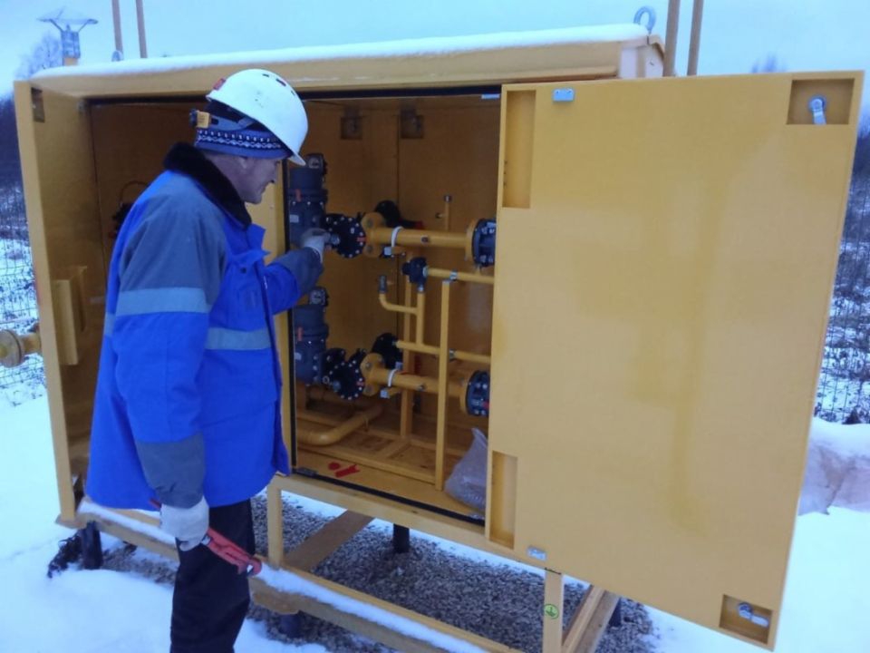 Газифицирована деревня Смирновы Оричевского района