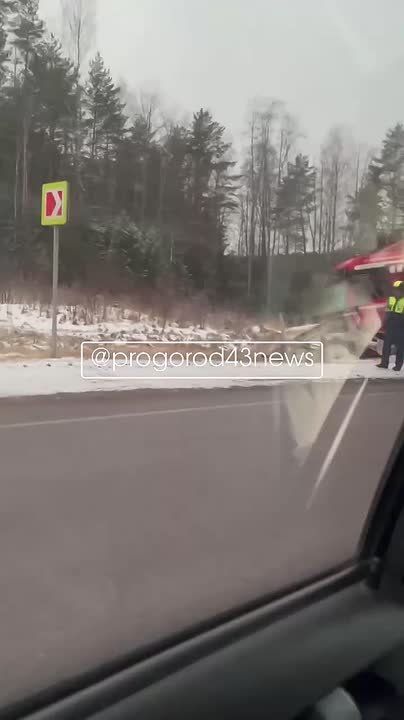 ДТП с двумя фурами в Белой Холунице