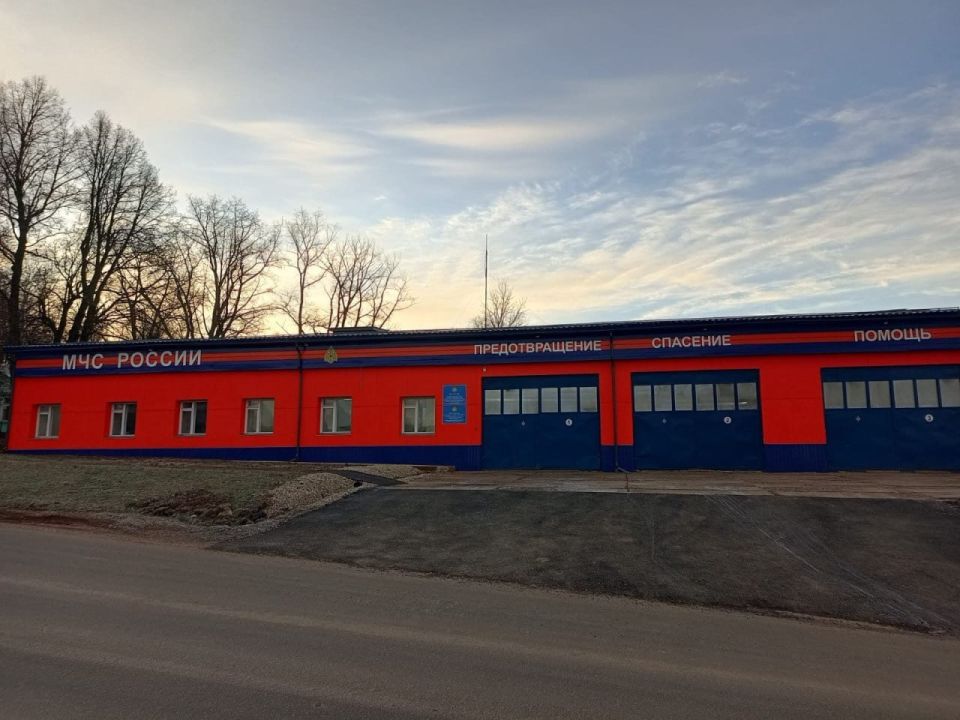 В Неме газифицировали пожарную часть