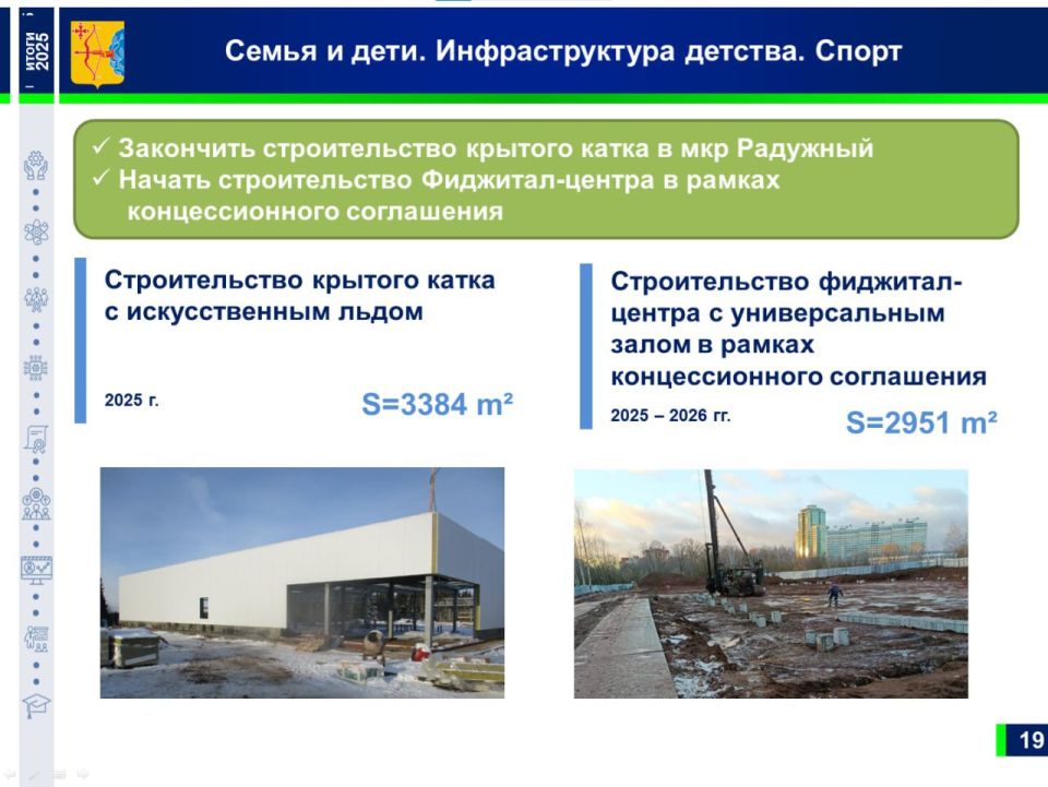 Новые спортивные объекты строятся с учетом пожеланий семей Кировской области